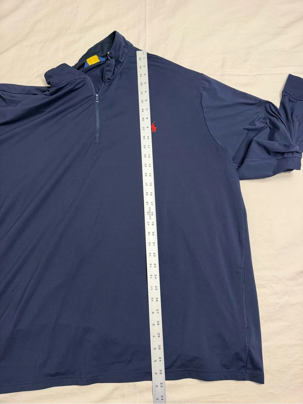 Polo Golf Ralph Lauren Quarter Zip Pullover 3XLT Navy